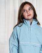 Girls powder blue windbreaker jacket by Ansandro